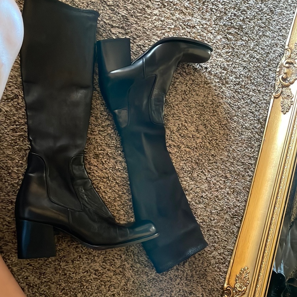 Prada vintage leather boots